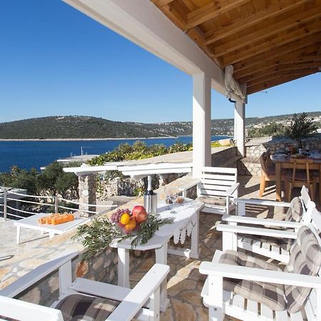 Villa, Stone House With Swimming Pool & Sauna, Beach, Sevid Exterior foto