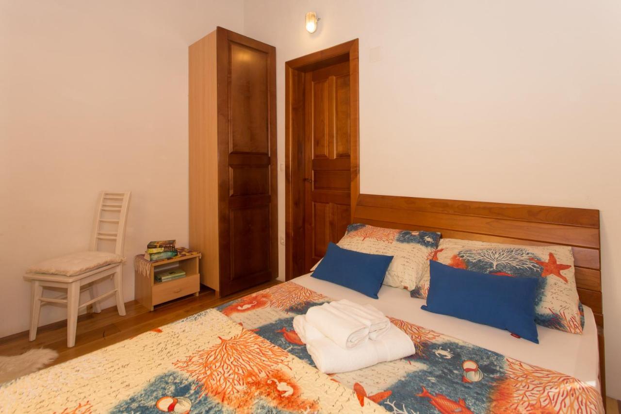 Villa, Stone House With Swimming Pool & Sauna, Beach, Sevid Exterior foto